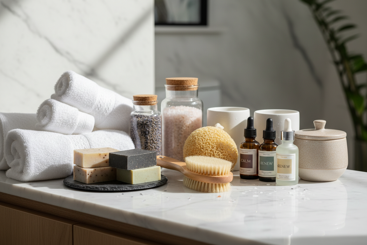 bathroom essential collection real image